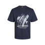 Camiseta de Manga Corta Infantil Jack & Jones 12258174-19-3923 TCX Azul