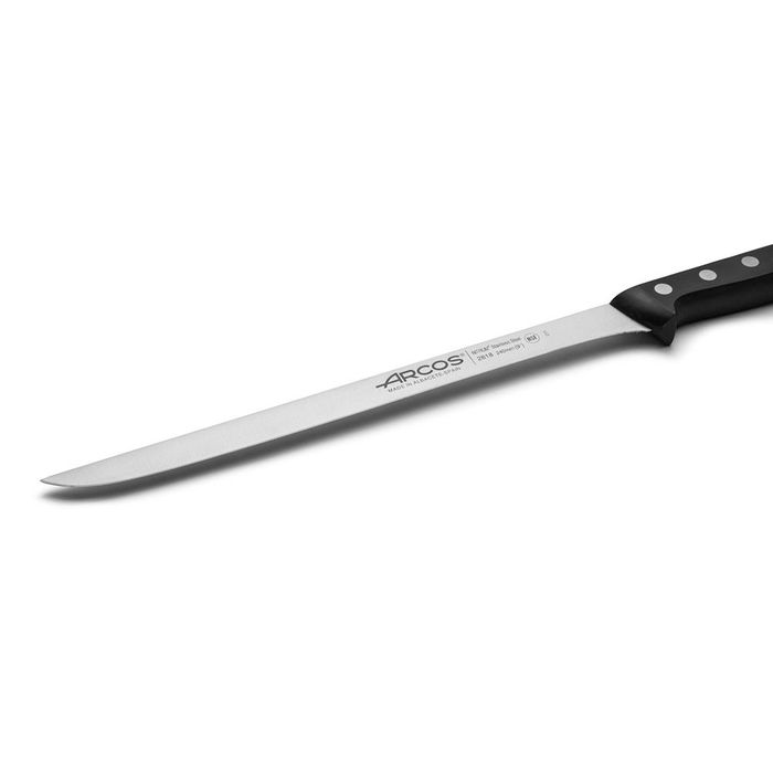 Arcos Cuchillo Jamonero Flexible Serie Universal 240 mm Acero Nitrum Mango Polioximetileno