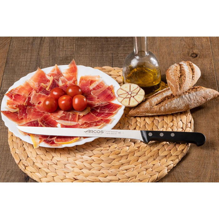 Arcos Cuchillo Jamonero Flexible Serie Universal 240 mm Acero Nitrum Mango Polioximetileno