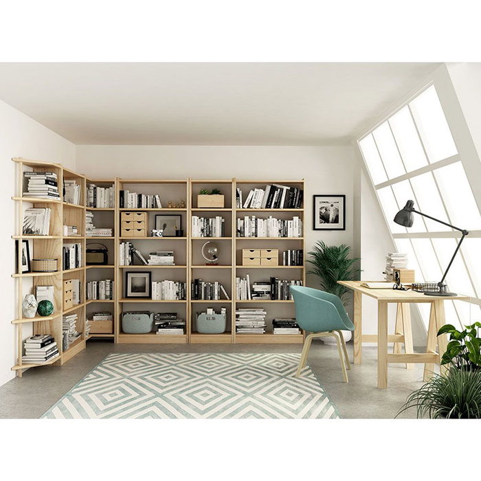 Astigarraga Estantería Gala Madera Pino Macizo 4 Baldas Regulables 49,6x25x120,7 cm Astigarraga Estantería Gala Madera Pino Macizo 4 Baldas Regulables 49,6x25x120,7 cm