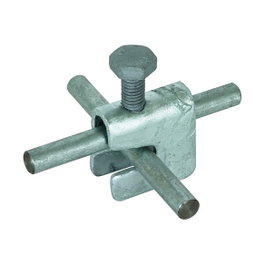 Dehn + Soehne DEHN VK A UNI ST, Abrazadera de pinza de acero galvanizado, 50 piezas