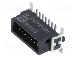 HARTING Conector de datos har-flex® 14 pines SMT