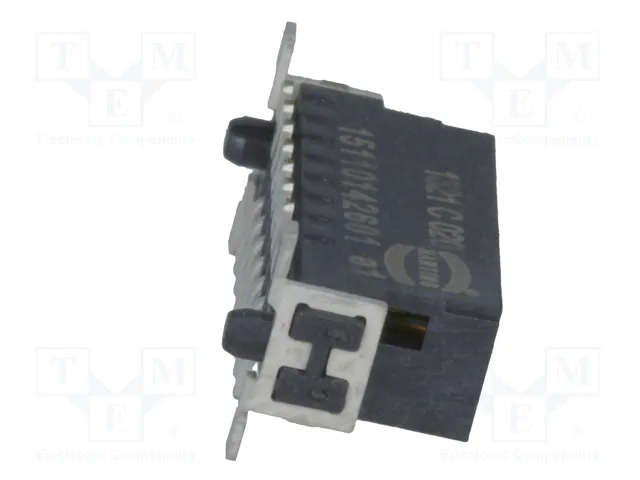 HARTING Conector de datos har-flex® 14 pines SMT