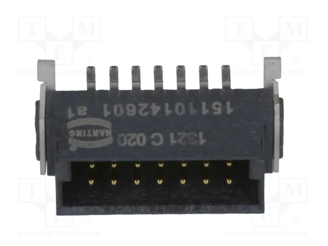 HARTING Conector de datos har-flex® 14 pines SMT