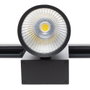 JW-TR40W-BLACK-W Foco de Carril LED Trifásico 40W 3600Lm CRI90 4200ºK Blanco Natural