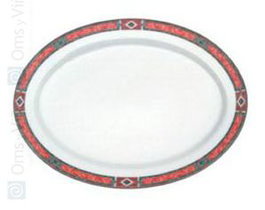 Villeroy & Boch Vajilla Rialto Fuente Oval, Porcelana, 32 cm (Set de 12)