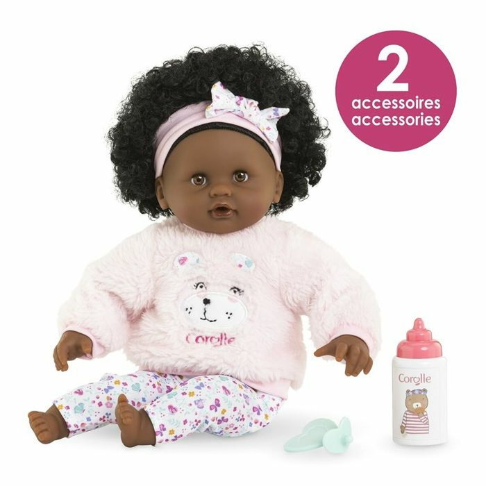 Corolle Bébé Calin Caroline - Muñeca de 30 cm con cuerpo blando