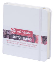 Talens Art Creation Cuaderno de Bocetos Blanco 12 x 12 cm 140 g 80 Hojas