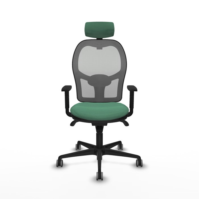 PIQUERAS Y CRESPO Silla de oficina Jorquera Verde esmeralda y Gris PIQUERAS Y CRESPO Silla de oficina Jorquera Verde esmeralda y Gris