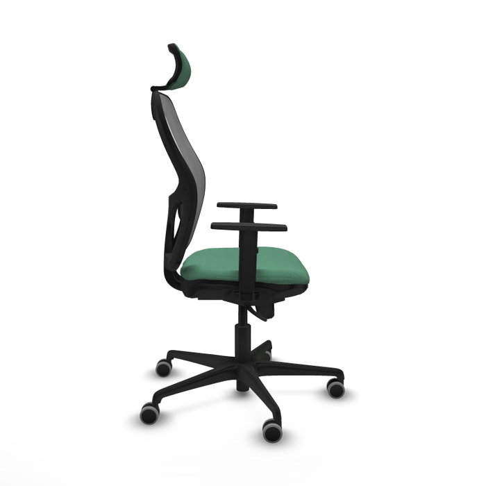 PIQUERAS Y CRESPO Silla de oficina Jorquera Verde esmeralda y Gris PIQUERAS Y CRESPO Silla de oficina Jorquera Verde esmeralda y Gris