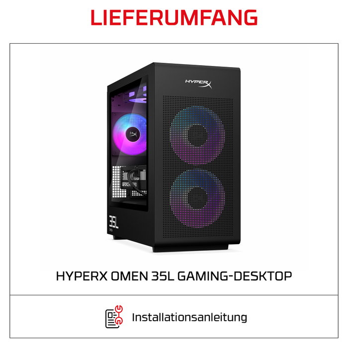 HP HyperX OMEN Desktop Gaming PC GT18-0170ng CU7 270K Plus/32GB/1TBSSD/RTX5060Ti/FreeDOS