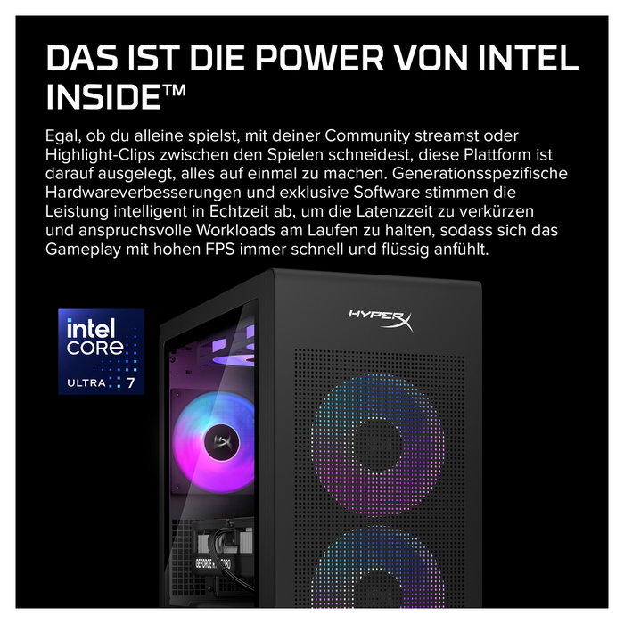 HP HyperX OMEN Desktop Gaming PC GT18-0170ng CU7 270K Plus/32GB/1TBSSD/RTX5060Ti/FreeDOS