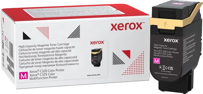 Xerox Cartucho de Tóner Magenta XL 006R04829 para C320/C325 Xerox Cartucho de Tóner Magenta XL 006R04829 para C320/C325