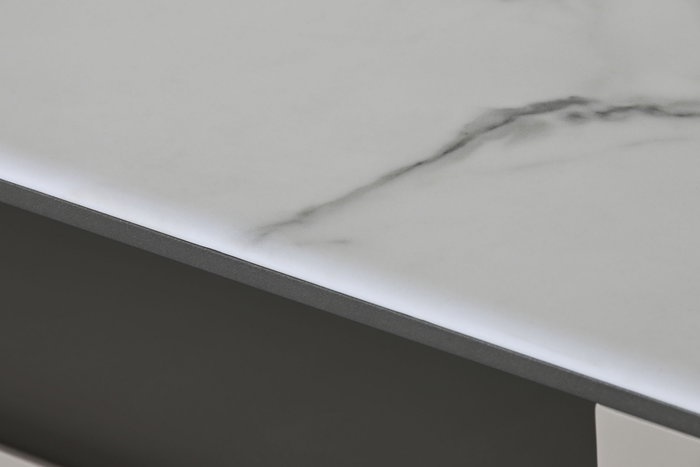 DKD Home Decor Mueble TV Moderno Minim Modern Beige Blanco 42 x 41.5 x 220 cm