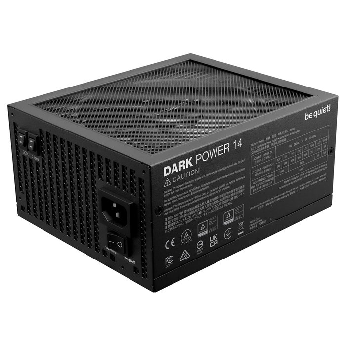 be quiet! Dark Power 14 850 W 80 Plus Titanium Negro be quiet! Dark Power 14 850 W 80 Plus Titanium Negro