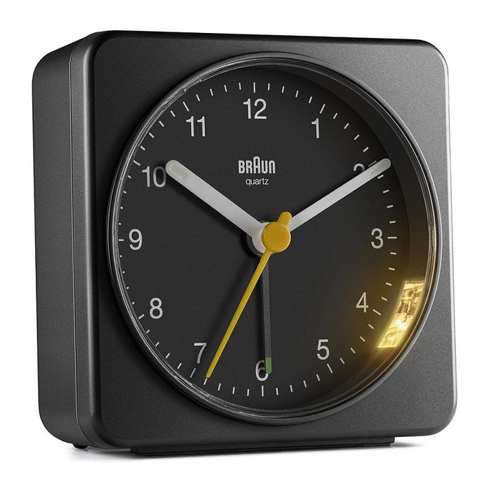 Braun BC 03 B Reloj despertador analógico Negro