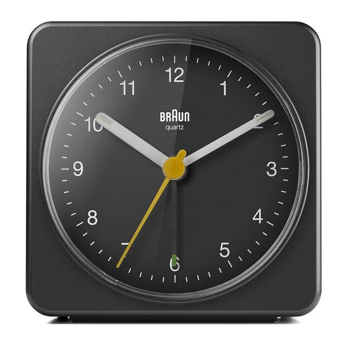 Braun BC 03 B Reloj despertador analógico Negro