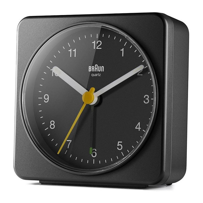 Braun BC 03 B Reloj despertador analógico Negro