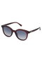 Nina Ricci SNR264-500AFD Gafas de sol para mujer con lentes grises y detalles rojos