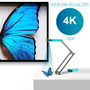 Iris Iriscan Visualizer 7 con Readiris Dyslexic 2.0, Escáner de Captura Aérea A3, Azul Ártico y Plata