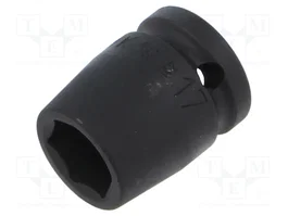 GEDORE Vaso de percusión de 17mm HEX 1/2 de tipo corto