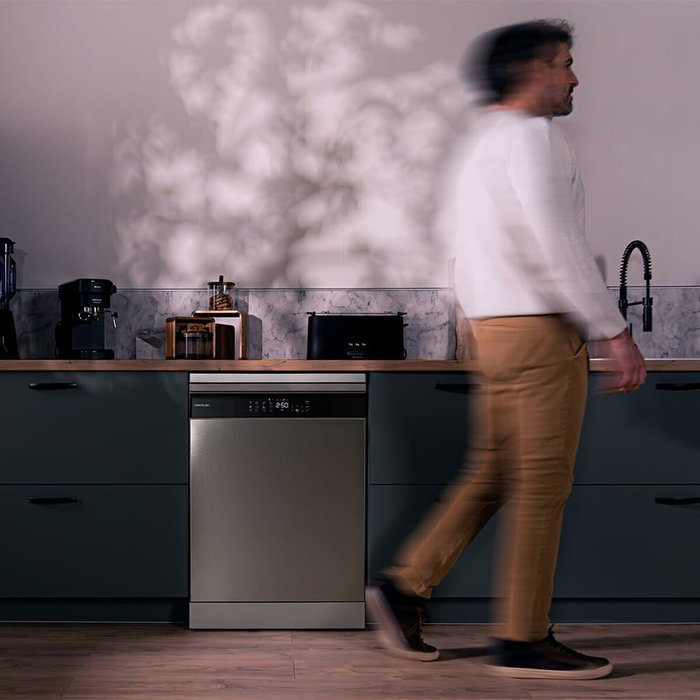 Lavavajillas Cecotec Aguazero 6800 Inox A 59,8 cm Acero