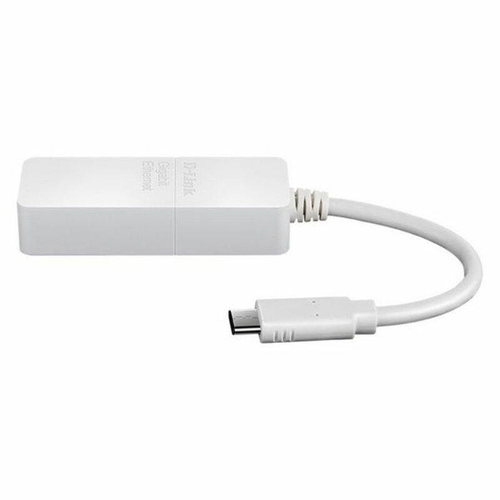 D-Link DUB-E130 Adaptador USB-C a Ethernet Gigabit Blanco