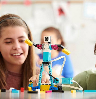 Lego Educacion Spike Prime Set STEAM para Alumnado de 11 a 14 Años con Hub Programable, Sensores y Motores LEGO Technic