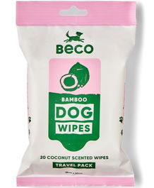 Beco Toallitas Bamboo Coco 20un 20x20cm Perro