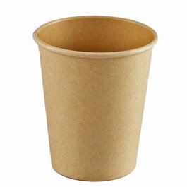 Vaso de Papel Kraft 7 oz 200 mL - 100 Unidades