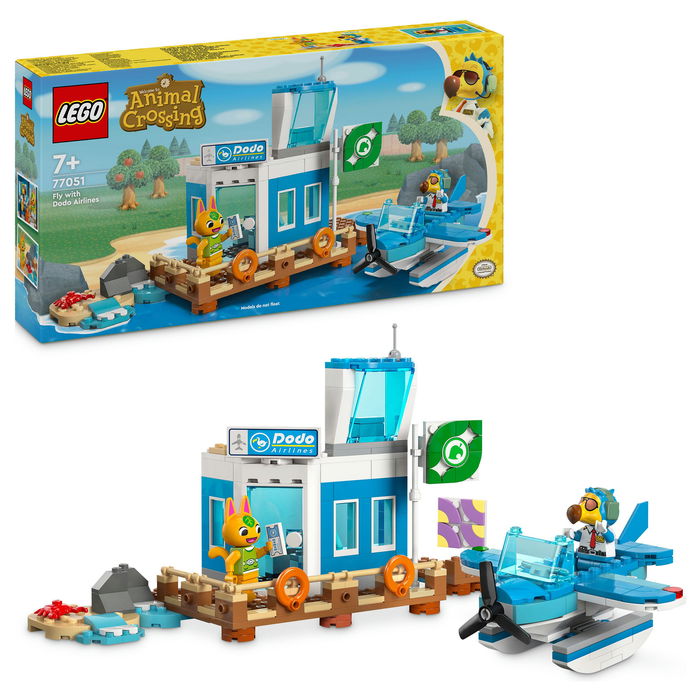 LEGO 77051 Animal Crossing Vuelo con Dodo Airlines Juego Construcción 292 Piezas 7+ Años