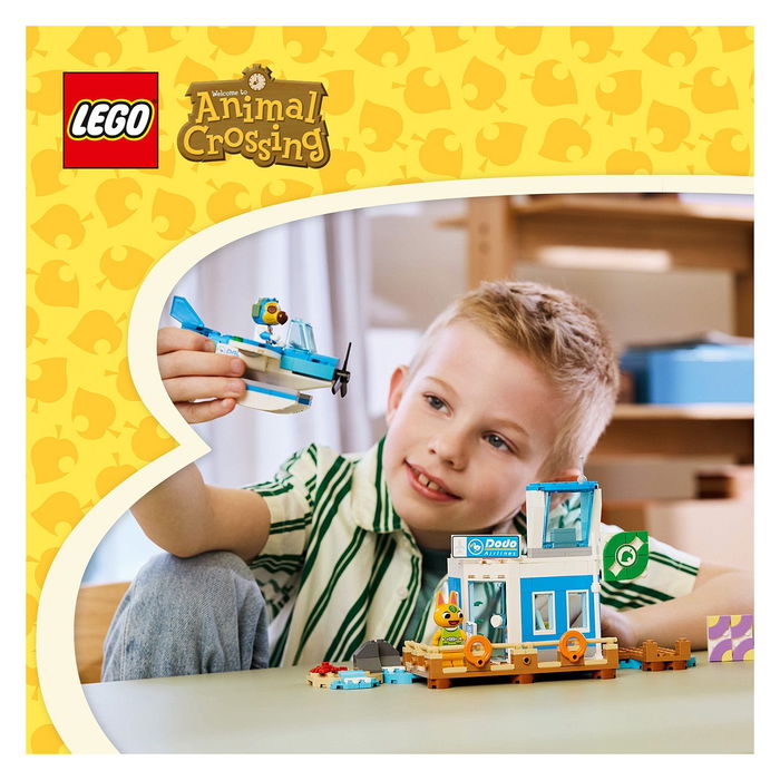 LEGO 77051 Animal Crossing Vuelo con Dodo Airlines Juego Construcción 292 Piezas 7+ Años