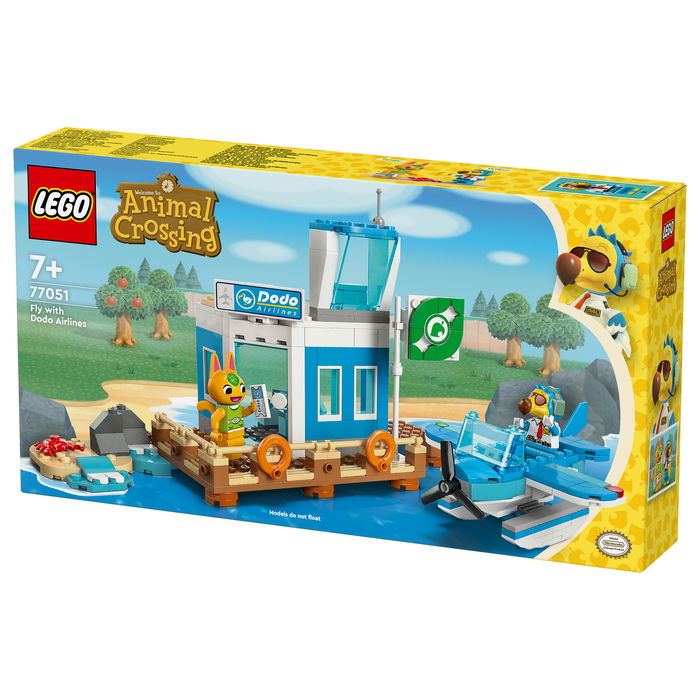 LEGO 77051 Animal Crossing Vuelo con Dodo Airlines Juego Construcción 292 Piezas 7+ Años