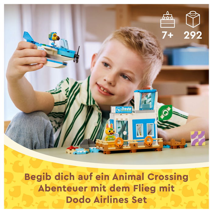 LEGO 77051 Animal Crossing Vuelo con Dodo Airlines Juego Construcción 292 Piezas 7+ Años