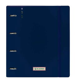 Carpeta de anillas El Ganso Eclipse Azul marino 27 X 32 X 4 cm