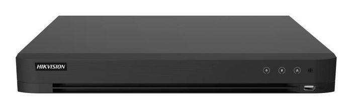 Hikvision Grabador DVR 16 Canales AcuSense 8MP H.265 5en1 con Detección Humana/Vehicular y Audio