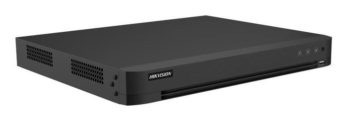 Hikvision Grabador DVR 16 Canales AcuSense 8MP H.265 5en1 con Detección Humana/Vehicular y Audio