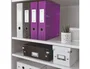 Leitz Archivador de Palanca WOW Cartón Forrado Din A4 80 mm Violeta