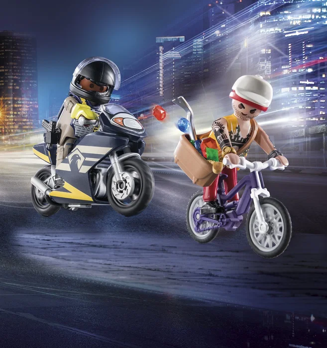 Playmobil Starter Pack Fuerzas Especiales y Ladrón City Action 71255