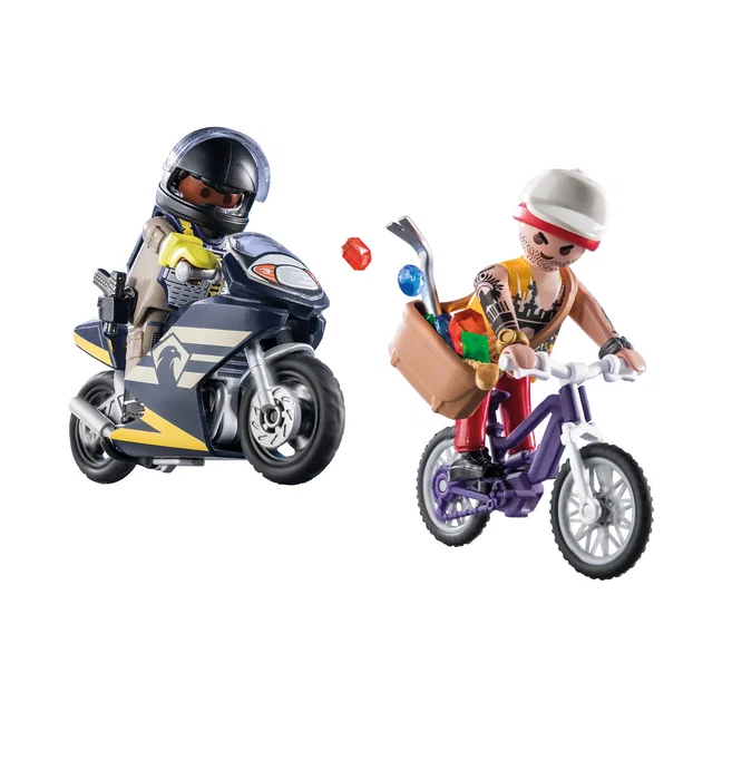 Playmobil Starter Pack Fuerzas Especiales y Ladrón City Action 71255