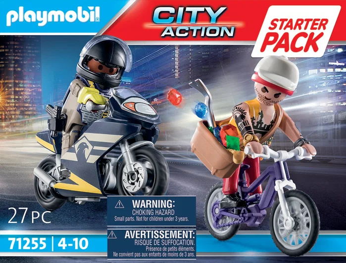 Playmobil Starter Pack Fuerzas Especiales y Ladrón City Action 71255