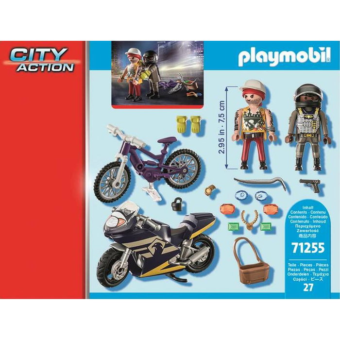 Playmobil City Action Starter Pack Fuerzas Especiales y Ladrón 71255