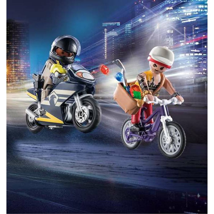 Playmobil City Action Starter Pack Fuerzas Especiales y Ladrón 71255