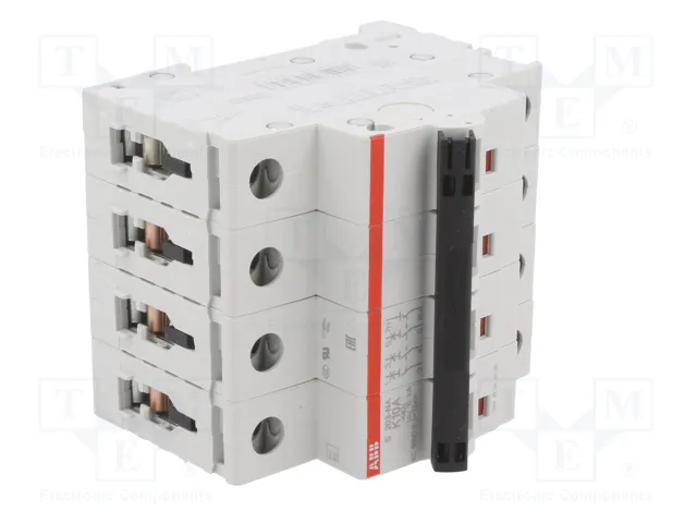 ABB Interruptor magnetotérmico MCB 3 polos 10A Caract. K