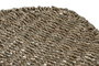 DKD Home Decor Salvamanteles Individuales de Seagrass Diseño Pez Natural Pack de 4
