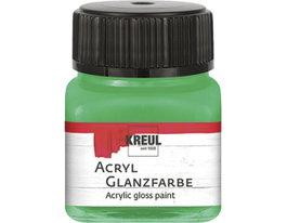 Kreul Pintura acrílica brillante verde 20ml