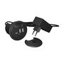 ICY BOX IB-HUB1407 Cargador USB de 30W con 3 Puertos, Power Delivery, Quick Charge 3.0, Negro, Cable 1.4m, para Interior