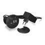 ICY BOX IB-HUB1407 Cargador USB de 30W con 3 Puertos, Power Delivery, Quick Charge 3.0, Negro, Cable 1.4m, para Interior