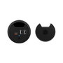 ICY BOX IB-HUB1407 Cargador de escritorio USB con Power Delivery y Quick Charge, Negro