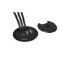 ICY BOX IB-HUB1407 Cargador de escritorio USB con Power Delivery y Quick Charge, Negro